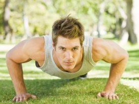 Push-ups revealed that the men where not well
